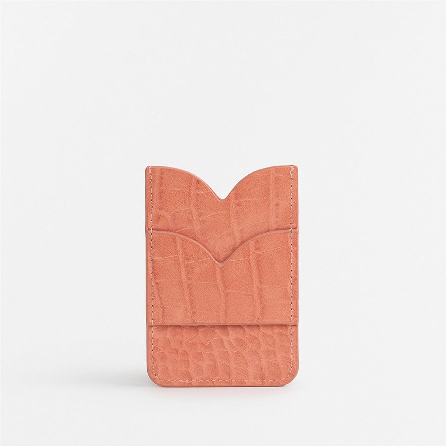 ANY DI CardPocket Peach Croco Accessories