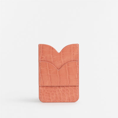 ANY DI CardPocket Peach Croco Accessories