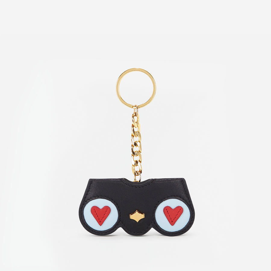 KeyChain I Black Red