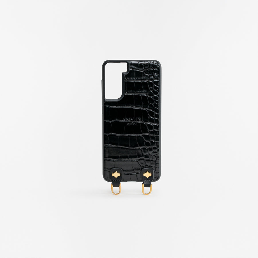 Phone Case | Black Croco