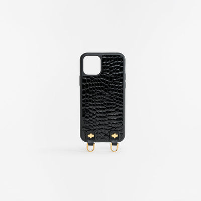 Phone Case | Black Croco