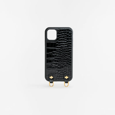 Phone Case | Black Croco