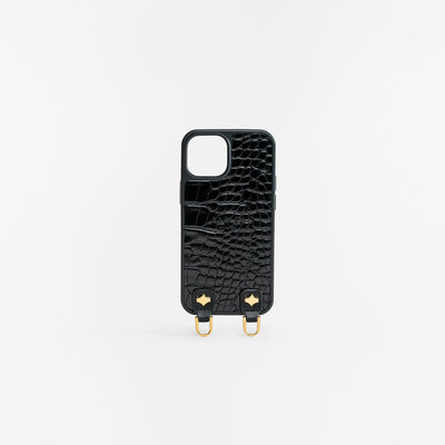 Phone Case | Black Croco