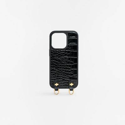 Phone Case | Black Croco