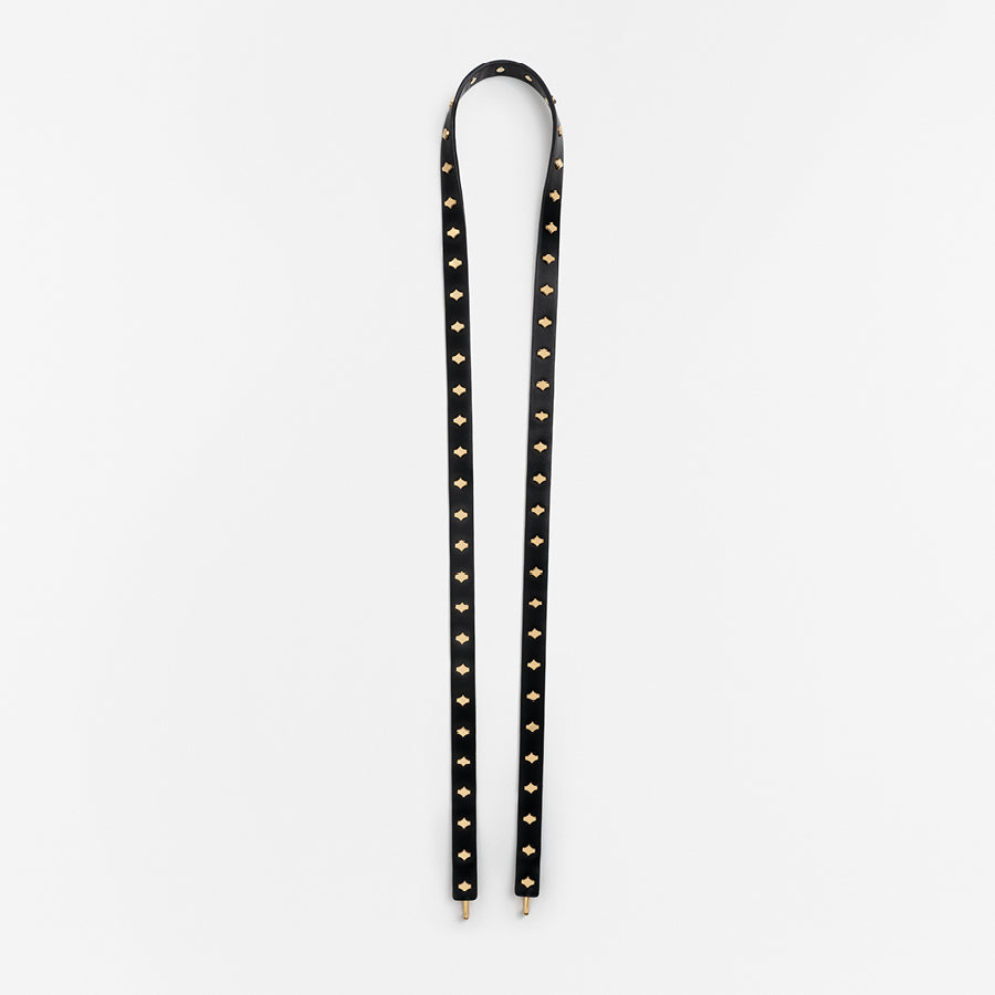 ANY DI PhoneStrap Studs Leather Black