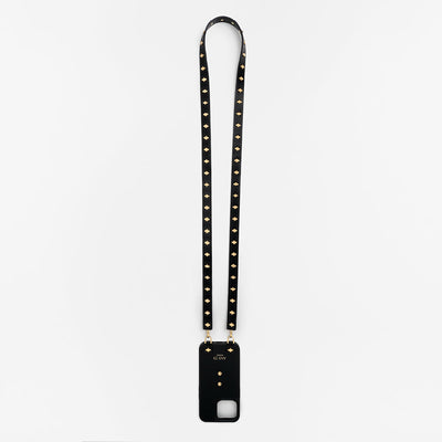 ANY DI PhoneStrap Studs Leather Black Patches Configurator Customize Designer