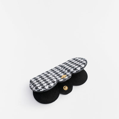 Sunglasses Case | Mrs. Tweed | Vegan Leather Gold Plated