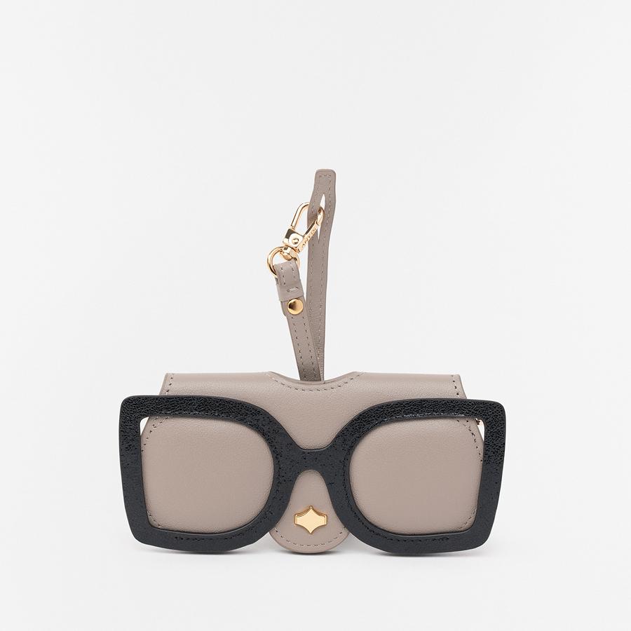 Sunglasses Case | Frida | Leather 24K Gold Plated