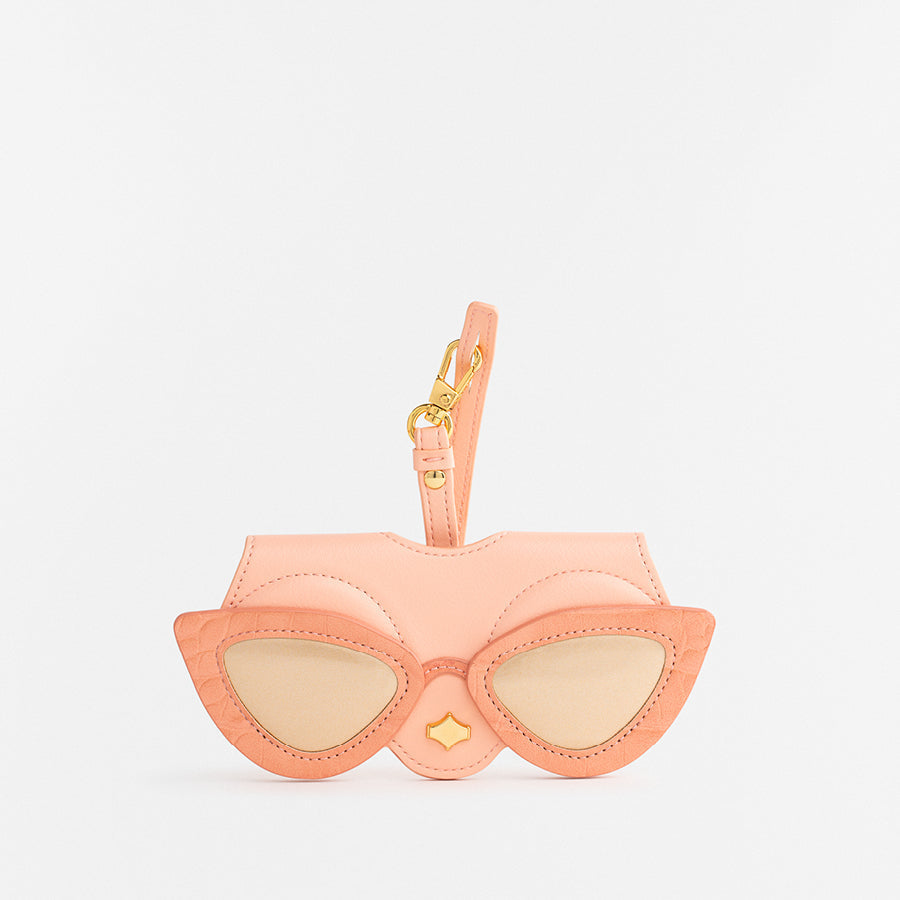 Sunglasses Case | Marilyn | Vegan Leather Gold Plated