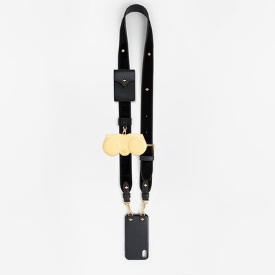 ANY DI Leather Strap Set Black Accessories