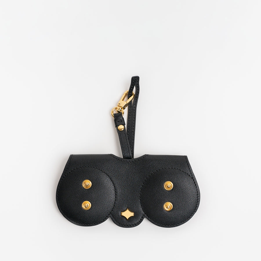 Sunglasses Case | Patch It | Leather Gold Plated